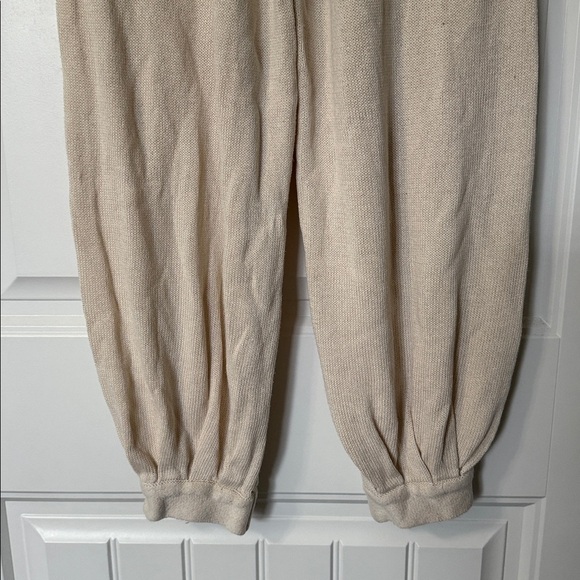 Free People Beach - Living In This Sweater Set PANTS ONLY - Cream - Size Small - Picture 8 of 10